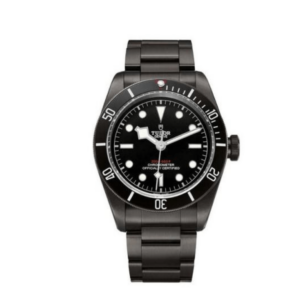 Replica Tudor Heritage Black Bay Dark 41 mm PVD Steel Case Steel Bracelet Watch 79230DK