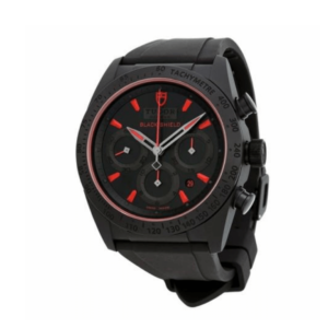 Replica Tudor Fastrider Black Shield Black Dial Blsck Rubber Mens Watch 42000CR-BKRS