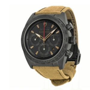 Replica Tudor Fastrider Blackshiled Black Dial Alcantara Strap Mens Watch 42000CN/Alca