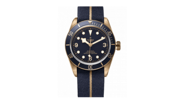 Replica Tudor Black Bay Bronze Blue Bucherer Edition Watch 79250BB-0001