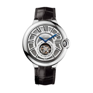 Replica Cartier Ballon Bleu Flying Tourbillon XL 18 kt White Gold Mens Watch W6920021