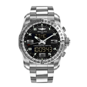 Breitling Professional Quartz Titanium Black Dial Mens EB501022/BD40/176E Replica Watch