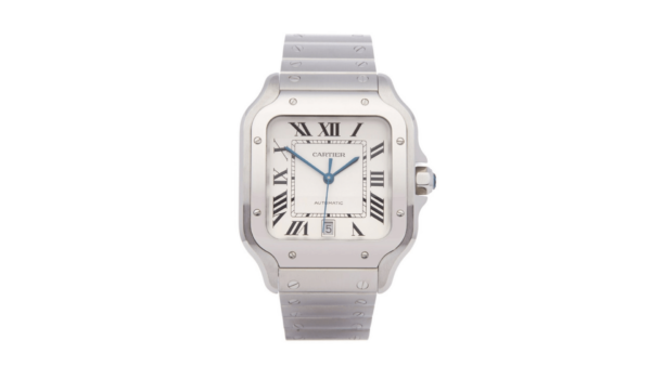 Santos De Cartier Stainless Steel 4072 OR WSSA0009