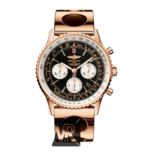 Replica Breitling Navitimer 01 Rose Gold Air Racer Bracelet RB012012/BA49