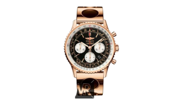 Replica Breitling Navitimer 01 Rose Gold Air Racer Bracelet RB012012/BA49