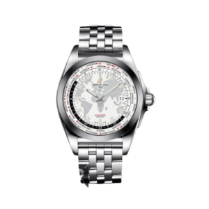 Replica Breitling Galactic Unitime Stainless Steel Watch