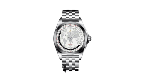 Replica Breitling Galactic Unitime Stainless Steel Watch