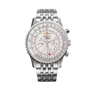 Replica Breitling Navitimer GMT Watch Silver Dial