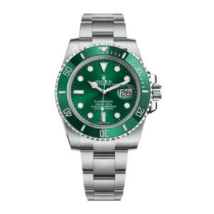 Rolex Submariner Green Dial Steel Mens Watch 116610lv HULK replica