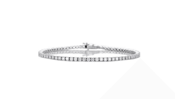 Tennis Bracelet 2 Carat 925 Sterling Silver