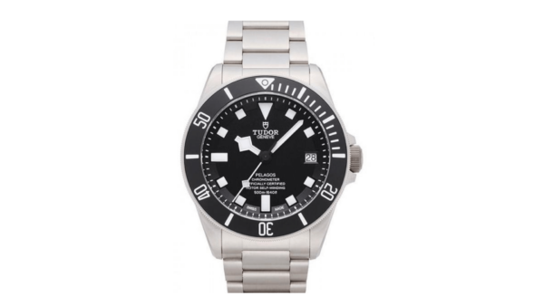 Replica Tudor Pelagos Black Dial Titanium Strap Mens Watch 25600TN